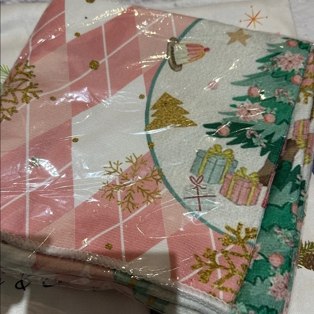 Festive Christmas Kitchen Towel Set of Seven